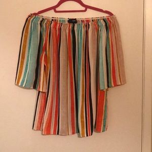 Off shoulder top. NWOT.